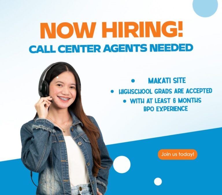 Call Center Agent Job