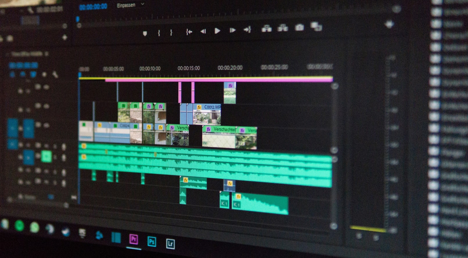 Video Editing Animation